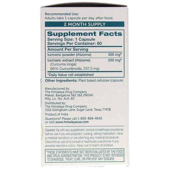 Turmeric 95 with Curcumin, HM
